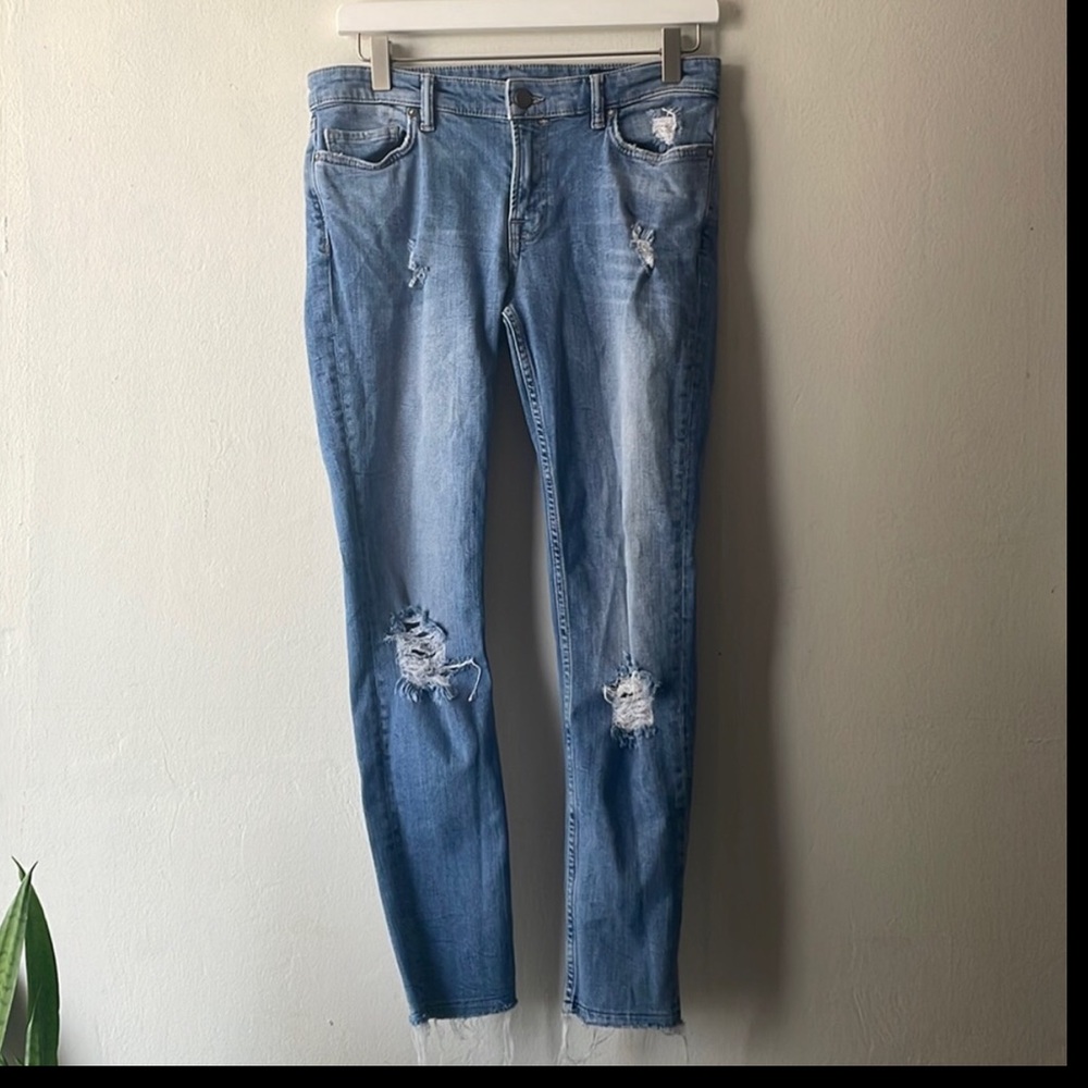Allsaints Mast Ankle Destroy Jeans